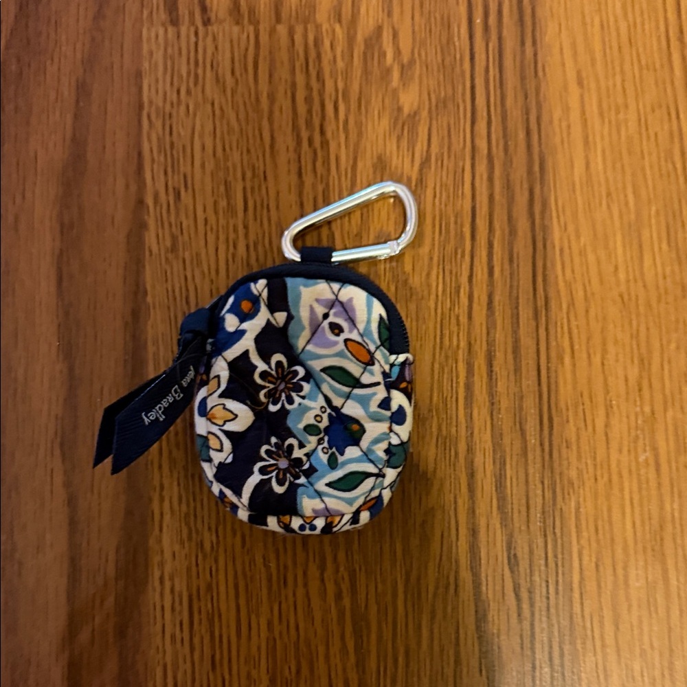 Vera Bradley Floral Patterned Keychain Pouch